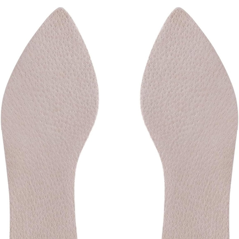 Vince Rust Camuto Snake-Embossed Pointed Toe Flats - Picture 15 of 16